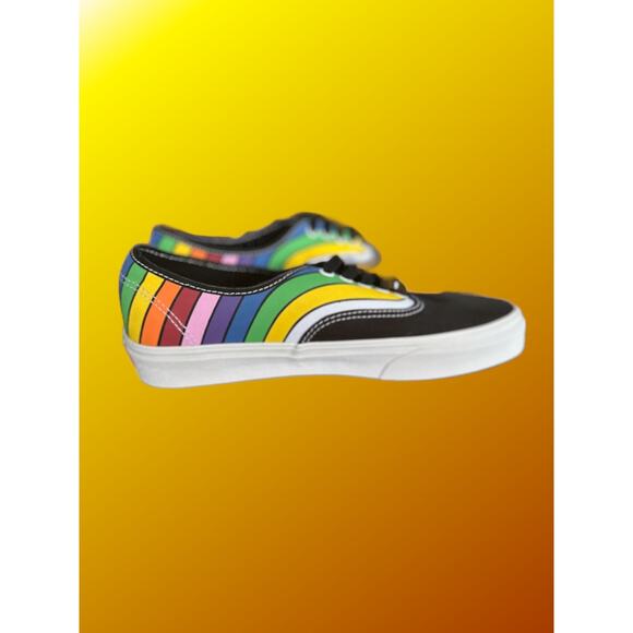 NWB Vans Refract Rainbow Sneakers Women's Size 10 - Picture 9 of 11